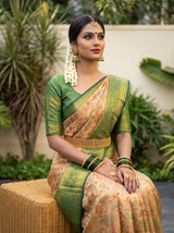 MIMOSA Red Saree Saree — pose 10 styling detail