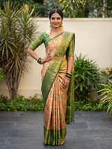 MIMOSA Red Saree Saree — pose 4 styling detail