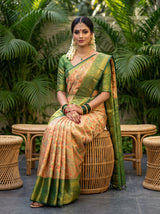MIMOSA Red Saree Saree — pose 8 styling detail