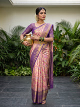 MIMOSA Rani Saree Saree — pose 10 styling detail