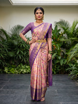 MIMOSA Rani Saree Saree — pose 4 styling detail