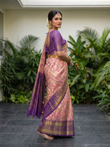 MIMOSA Rani Saree Saree — pose 9 styling detail