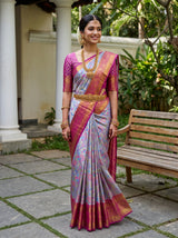 MIMOSA Saree Saree — front view on mannequin