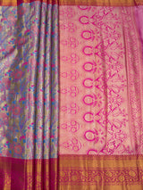 MIMOSA Saree Saree — pallu and zari work detail