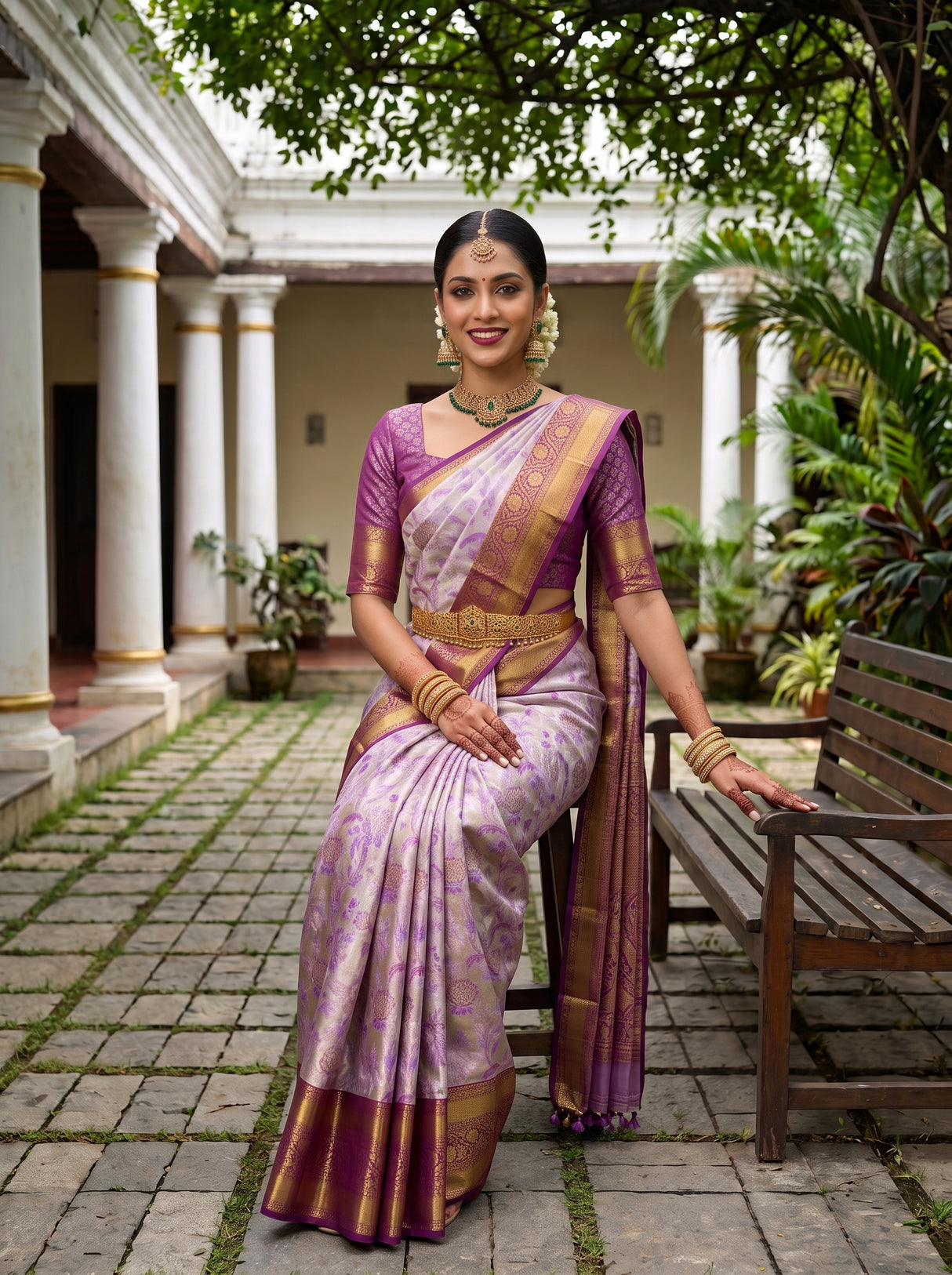 MIMOSA Saree Saree — pose 8 styling detail