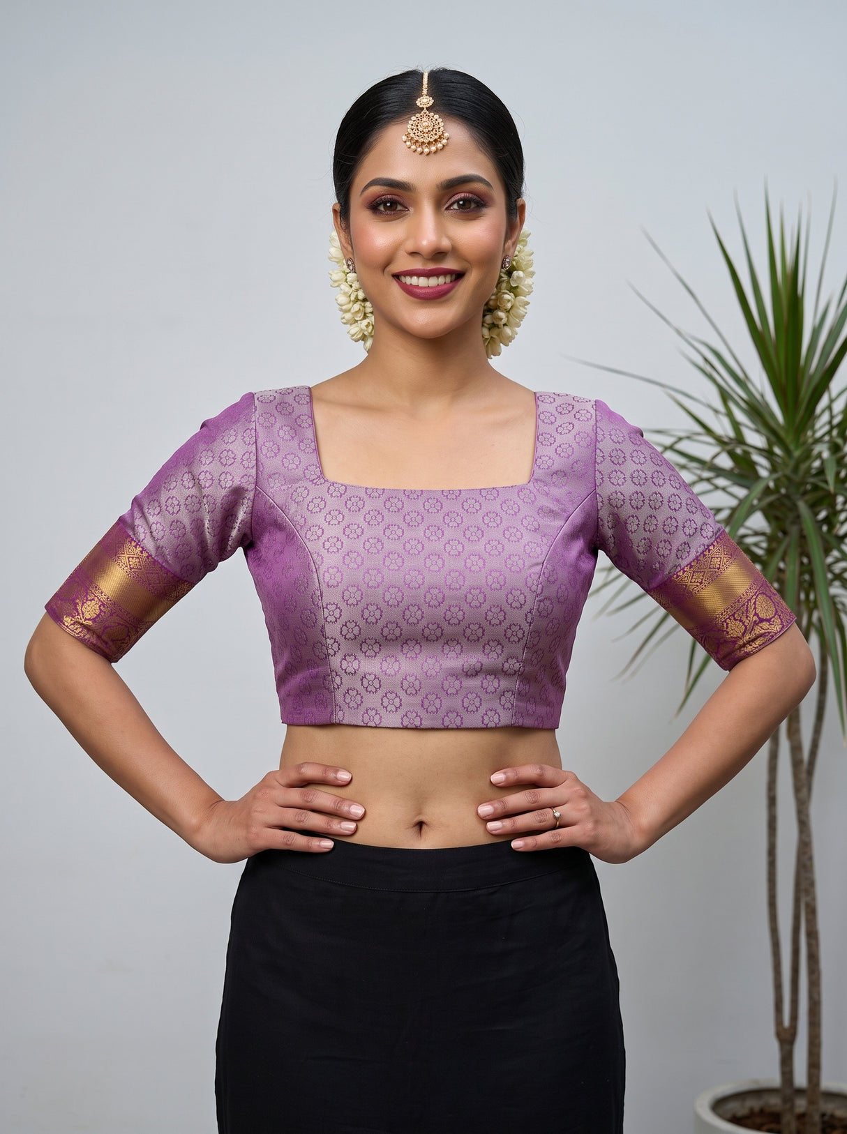 MIMOSA Saree Saree — blouse close-up