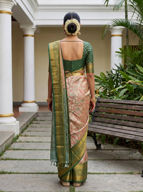 MIMOSA Saree Saree — pose 2 styling detail