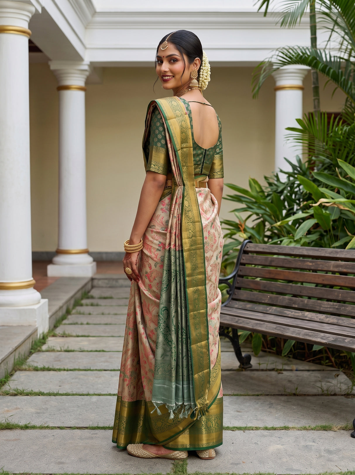 MIMOSA Saree Saree — pose 7 styling detail