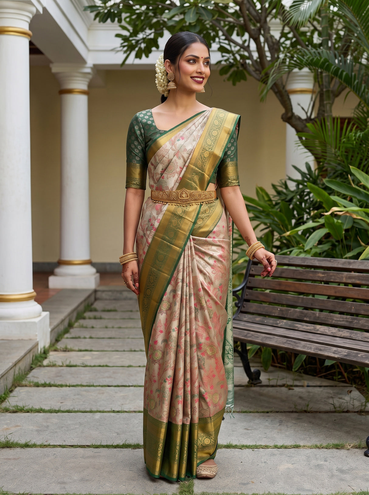 MIMOSA Saree Saree — pose 9 styling detail