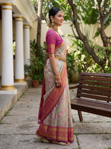 MIMOSA Saree Saree — pose 3 styling detail