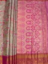 MIMOSA Saree Saree — pallu and zari work detail