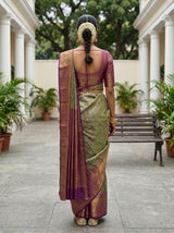MIMOSA Saree Saree — pose 2 styling detail