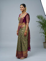 MIMOSA Saree Saree — pose 3 styling detail