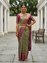 MIMOSA Saree Saree — pose 4 styling detail