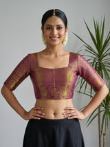 MIMOSA Saree Saree — blouse close-up