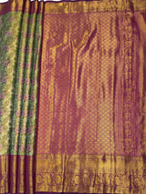 MIMOSA Saree Saree — pallu and zari work detail