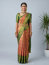 MIMOSA Saree Saree — front view on mannequin
