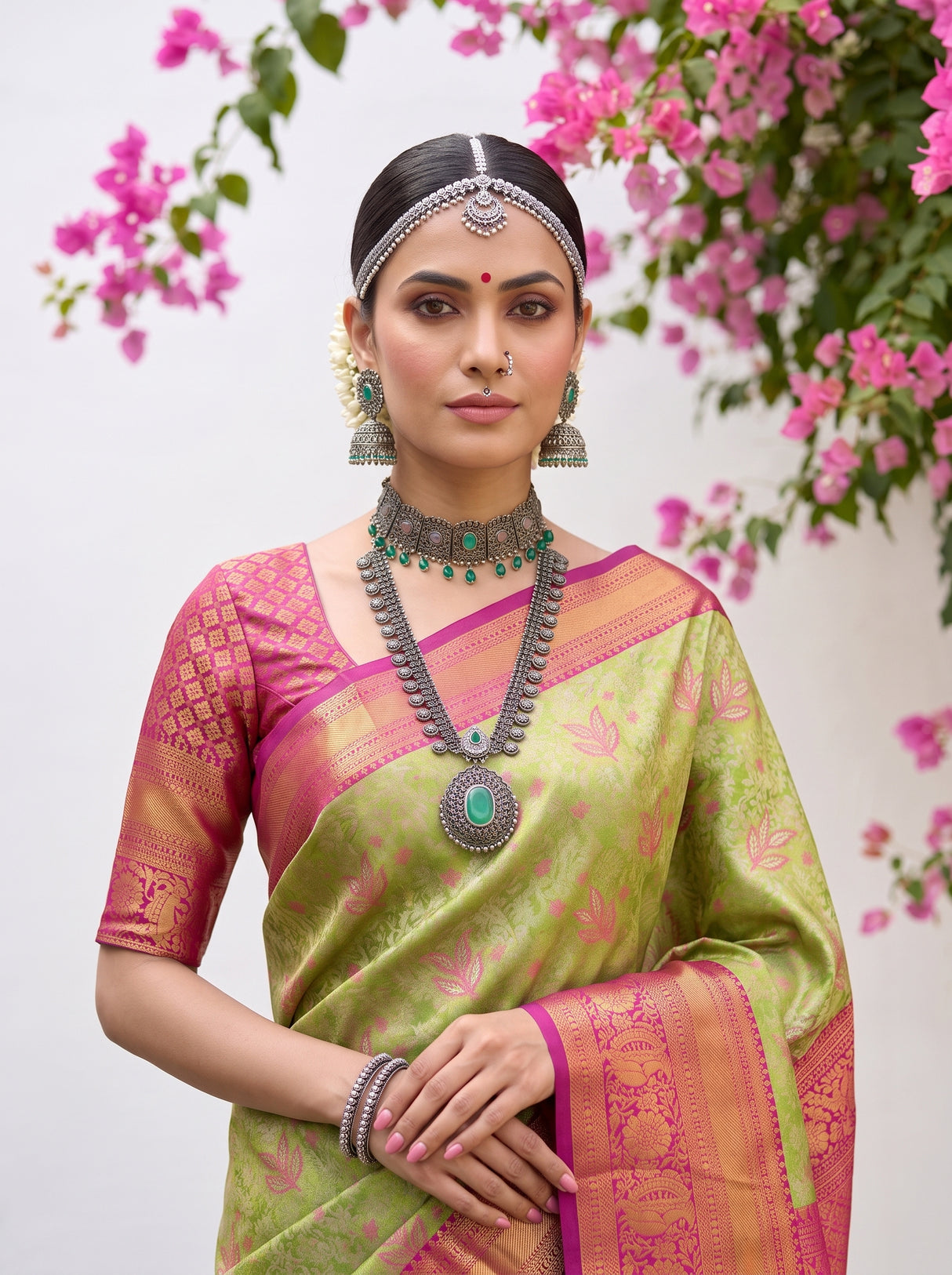 MIMOSA Saree Saree — pose 10 styling detail