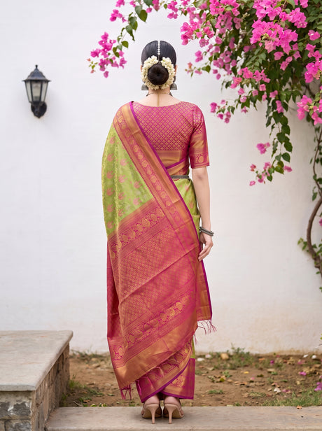 MIMOSA Saree Saree — pose 2 styling detail