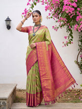 MIMOSA Saree Saree — pose 4 styling detail