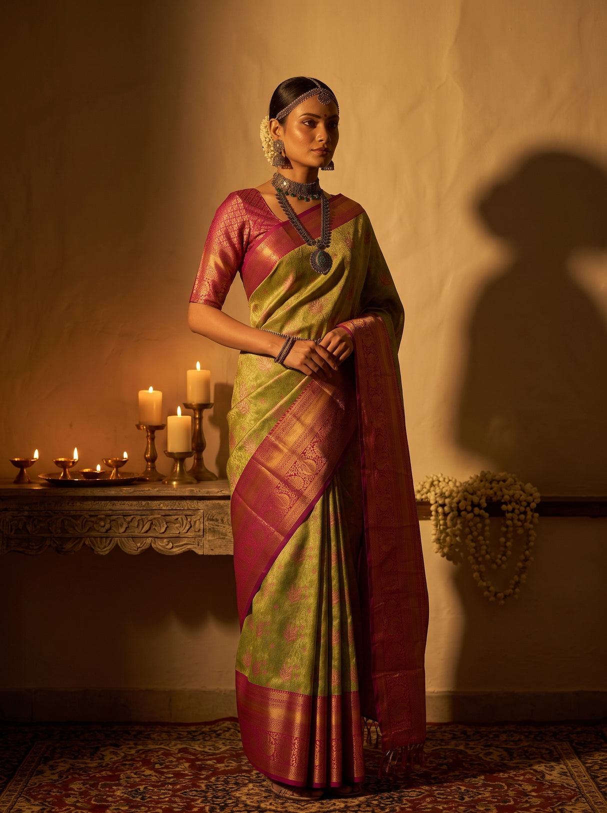 MIMOSA Saree Saree — pose 5 styling detail