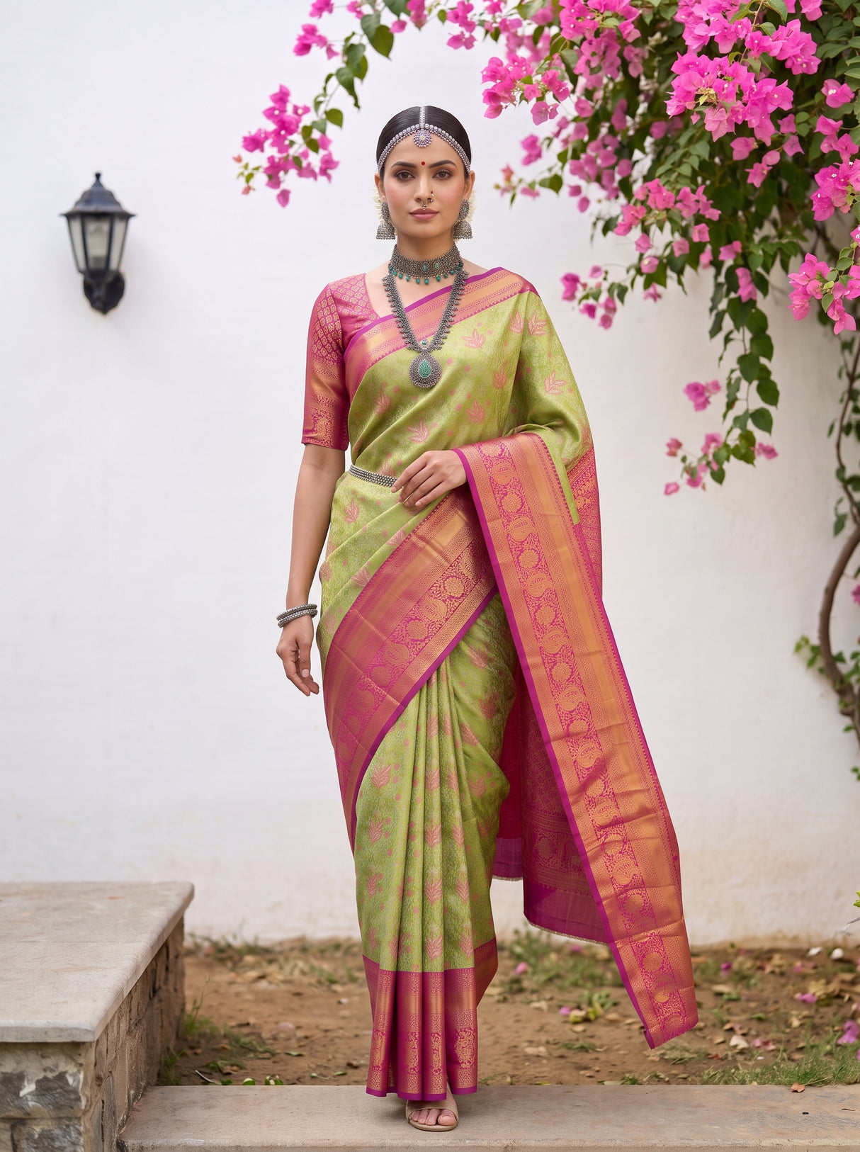 MIMOSA Saree Saree — pose 6 styling detail