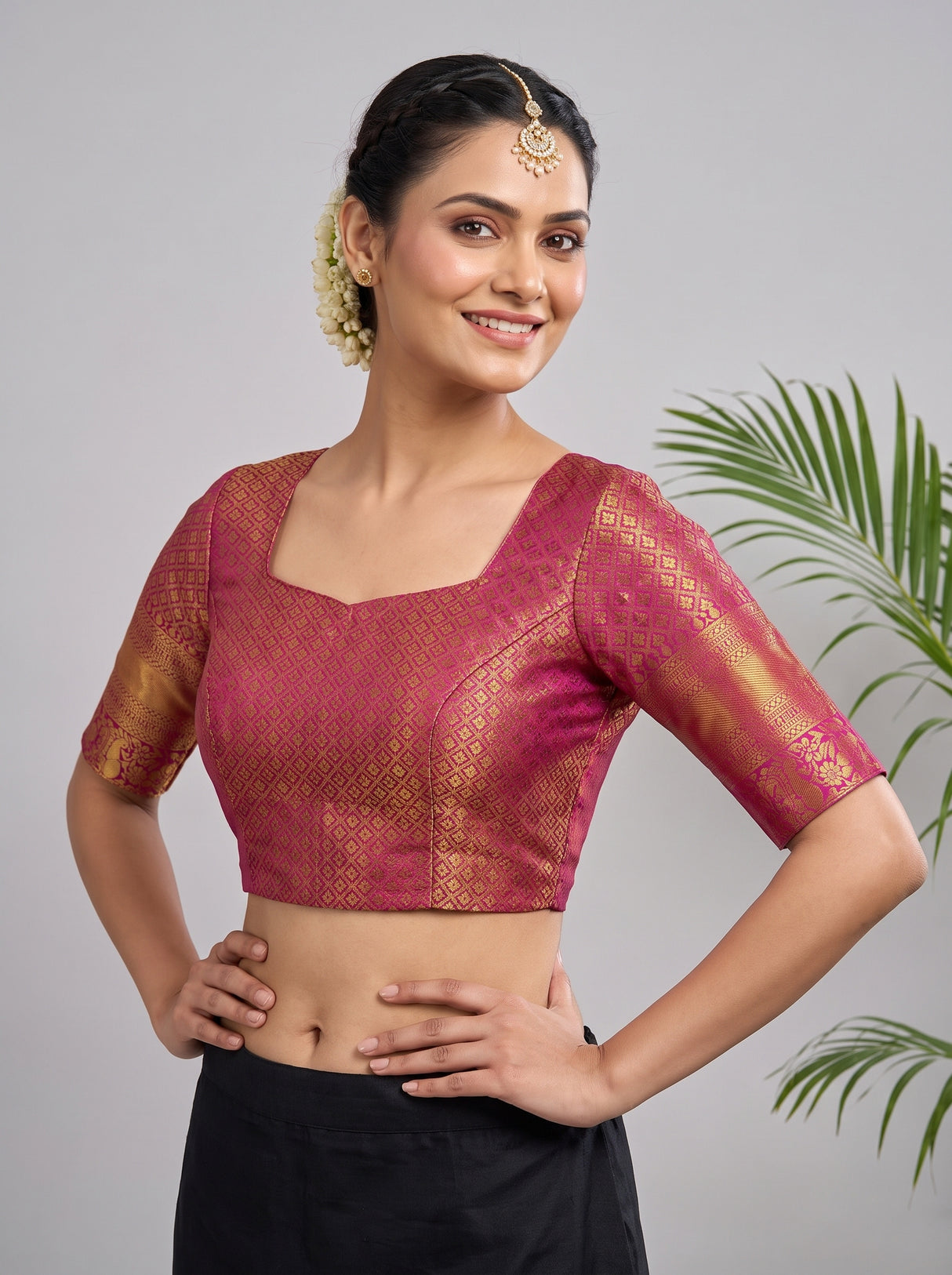 MIMOSA Saree Saree — blouse close-up
