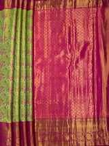MIMOSA Saree Saree — pallu and zari work detail