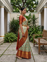 MIMOSA Saree Saree — pose 3 styling detail