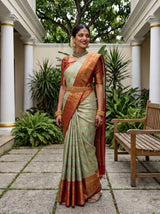 MIMOSA Saree Saree — pose 5 styling detail