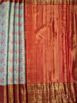 MIMOSA Saree Saree — pallu and zari work detail