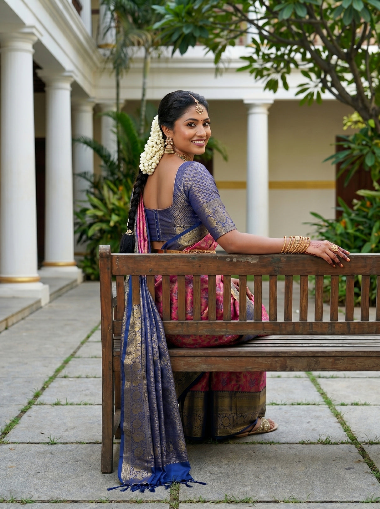 MIMOSA Saree Saree — pose 7 styling detail