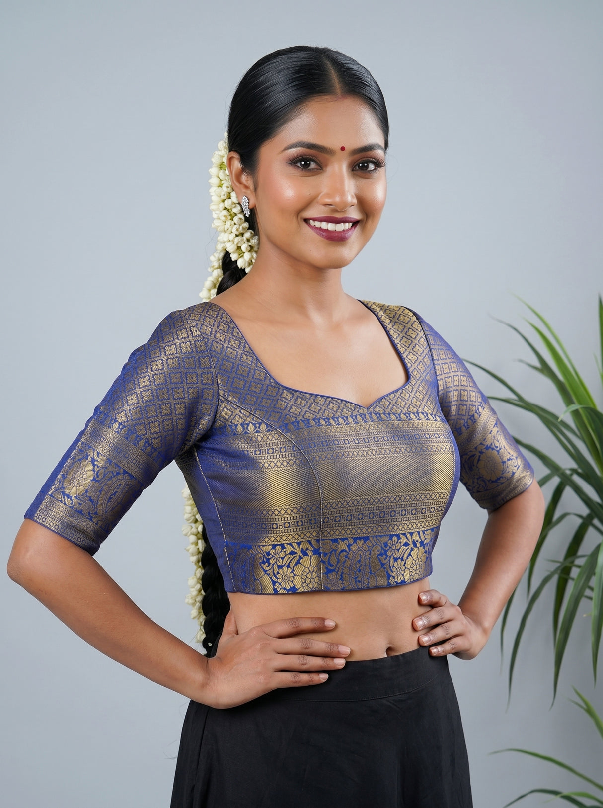 MIMOSA Saree Saree — blouse close-up