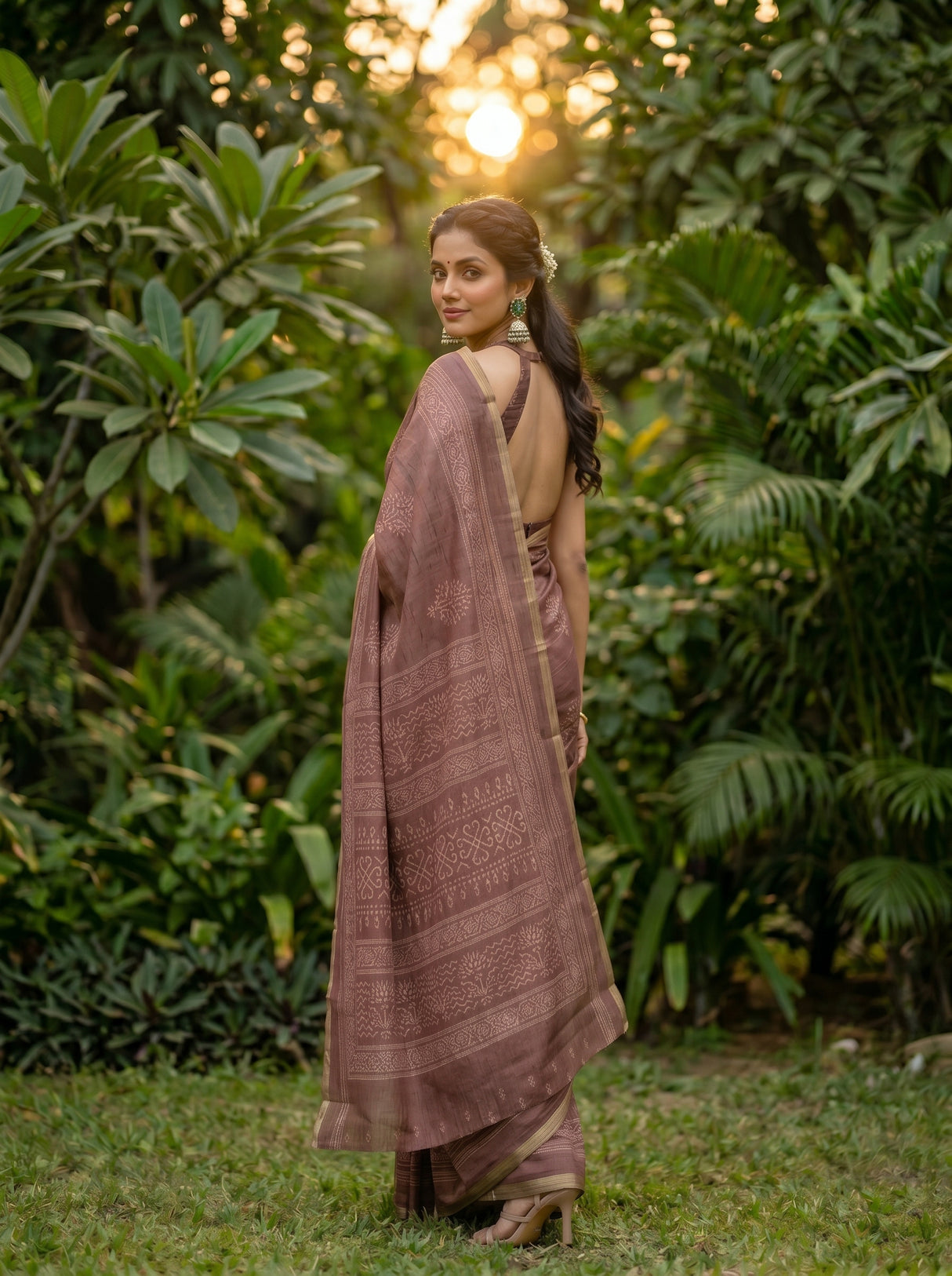 MIMOSA Saree Saree — pose 7 styling detail