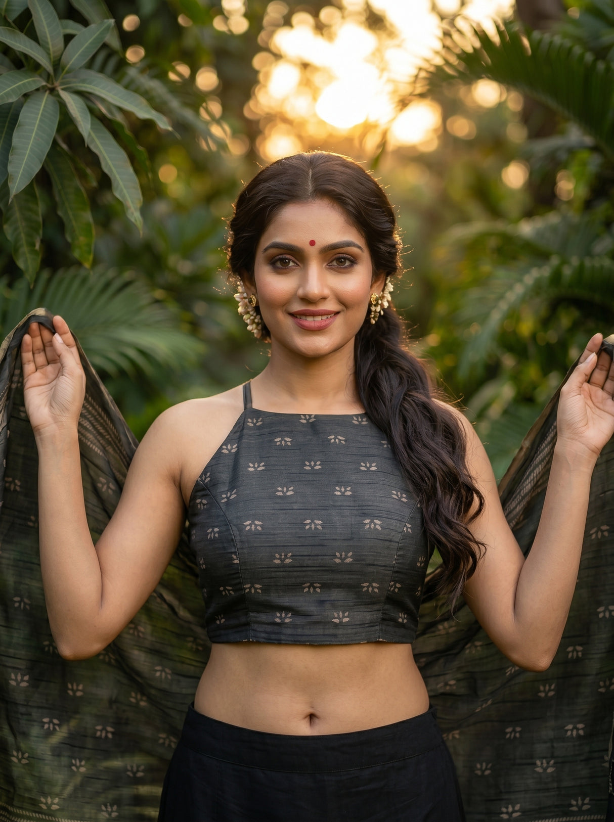 MIMOSA Saree Saree — blouse close-up