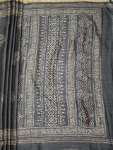 MIMOSA Saree Saree — pallu and zari work detail