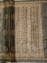 MIMOSA Saree Saree — pallu and zari work detail