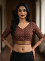 MIMOSA Saree Saree — blouse close-up