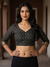 MIMOSA Saree Saree — blouse close-up