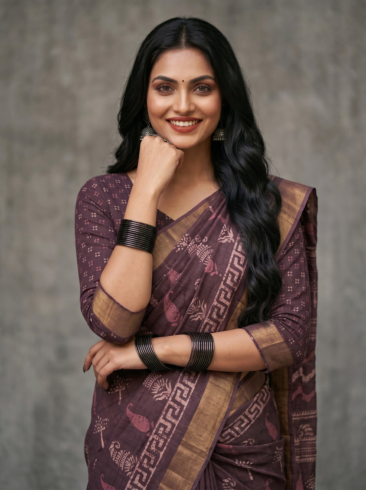 MIMOSA Saree Saree — pose 10 styling detail