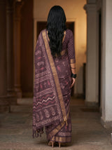 MIMOSA Saree Saree — pose 2 styling detail
