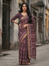 MIMOSA Saree Saree — pose 4 styling detail