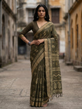 MIMOSA Saree Saree — pose 4 styling detail
