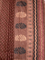 MIMOSA Saree Saree — pallu and zari work detail