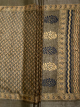 MIMOSA Saree Saree — pallu and zari work detail