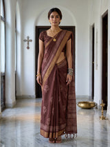 MIMOSA Saree Saree — front view on mannequin
