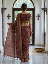 MIMOSA Saree Saree — pose 2 styling detail