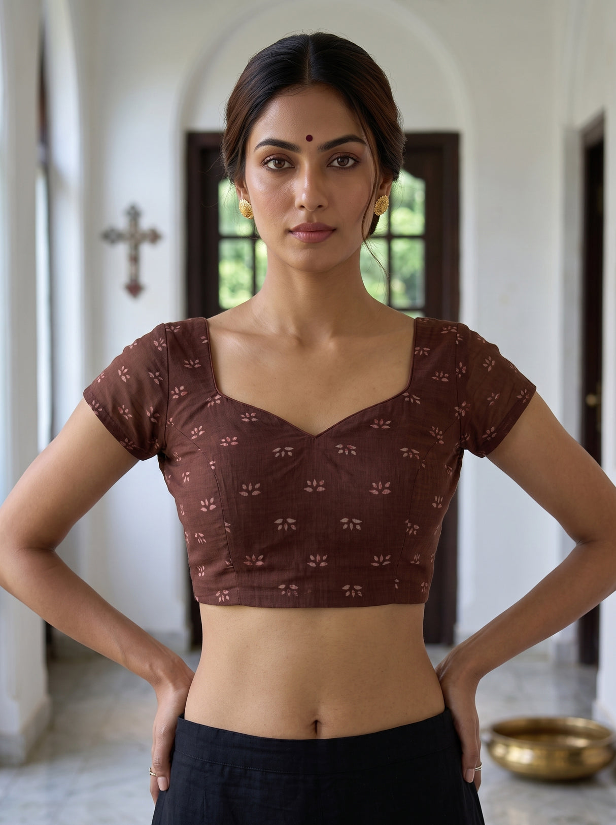 MIMOSA Saree Saree — blouse close-up