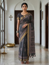 MIMOSA Saree Saree — front view on mannequin