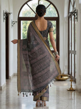 MIMOSA Saree Saree — pose 2 styling detail